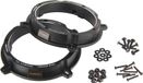 Musway MSR-HYKI1 - Anneaux adaptateurs pour haut-parleur, 16,5 cm (1 paire/4 trous) aluminium pour Hyundai/KIA