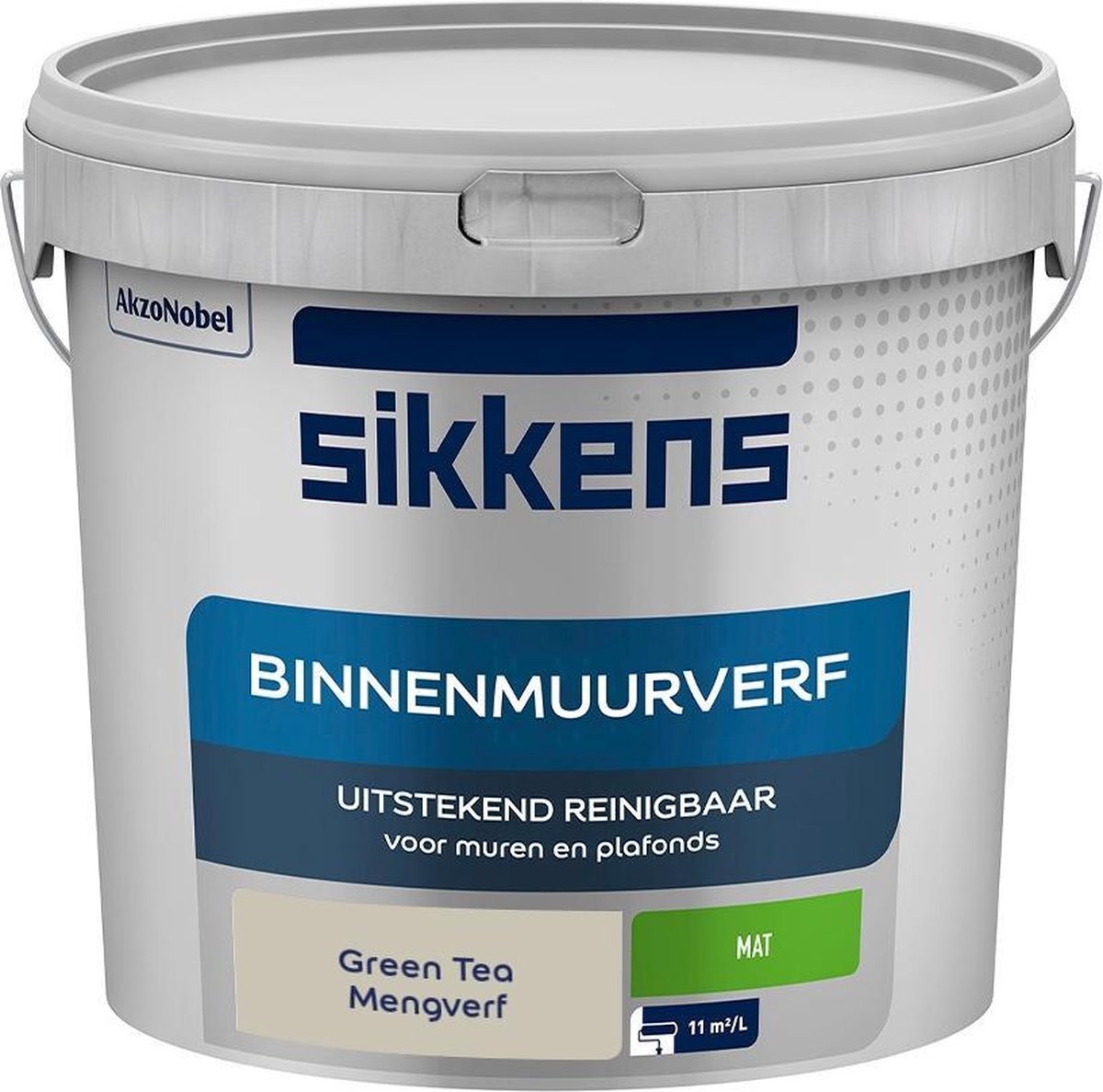 Sikkens Binnen Muurverf - Mengkleur - Green Tea - 5 Liter