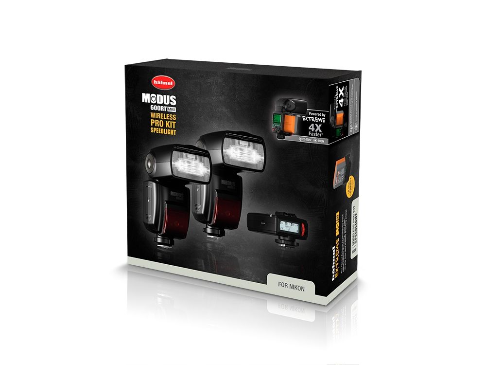 Hähnel MODUS 600RT MK II Pro Kit - Camera Flitser - Zwart