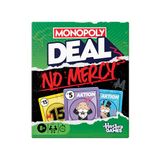 Monopoly Deal No Mercy Kaartspel - De Monopoly Deal Edition zonder barmhartigheid - leuke familiespellen voor kinderen, jongeren en volwassenen - 2-5 spelers - vanaf 8 jaar - Duitse versie