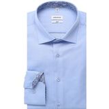 Seidensticker Chemise slim fit bleu clair, uni