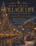 Village de vacances livre de coloriage pour adultes