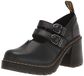 Dr. Martens Eviee Sandale Mary Jane Chaussures À Talon en Cuir Noir, Taille : 41
