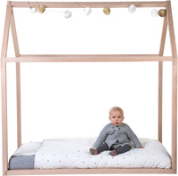 Childhome Tipi Bedframe Huis naturel 70 x 140 - 5420007148287
