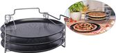 Haushalt Pizza bakset 4 delig voor 3 pizza's