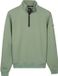 Baileys Heren Trui Half Zip Sweater Jacquard Sweatshirt Groen XL
