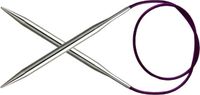 KnitPro Nova Metal rondbreinaald 80cm - 4.00 mm