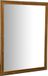 Biscottini Spiegel Wandspiegel en verticale/horizontale hangspiegel L90xPR4xH120 cm antiek goud afwerking