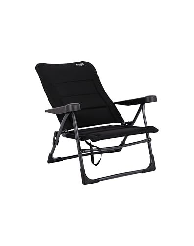 Crespo AP/205 Air-Deluxe Strandstoel Zwart Model 2025