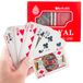 Talia 2X Poker speelkaarten, gecoate kaartset, 108 kaarten per pak. Traditioneel