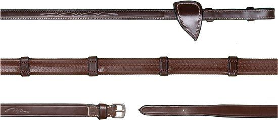 Dy'on 1/2 Rubber Teugels Met Stops Usc Bruin - Full