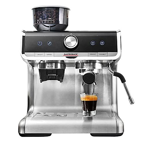 Gastroback Design Espresso Barista Pro - Espressomachine met Kegelmaalwerk