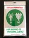 Avery Spanje AV_KITCOVID6_ES Signalisering Coronavirus COVID19 - PERMTIDA, 2 A4-vellen