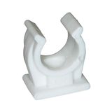 Riegler 88.028 Buisklem, voor serie »speedfit«, polypropyleen, voor buis buitendiameter 28 mm, wit, temperatuur max. 90 °C.