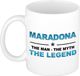 Bellatio Decorations Maradona - The Man, The Myth, The Legend Koffie Mok / Beker 300 ml
