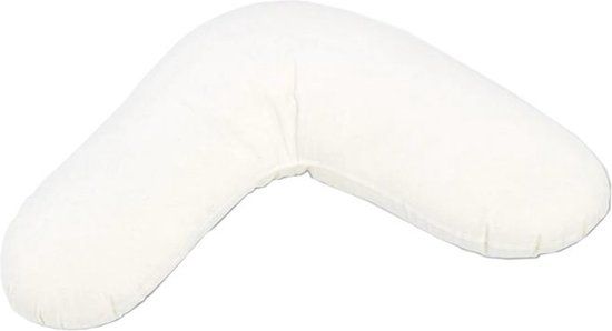 Cam Cam Copenhagen Kapok Voedingskussen - Wit - Biologisch katoen - 80 cm