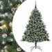 Sapin de Noël artificiel vert 180 cm PVC, plastique et acier