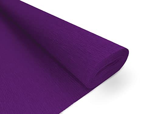 Crêpepapier Interdruk Bikw113 crêpepapier Premium 113 Purpura 200 x 50 cm, meerkleurig