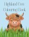 Highland Cow - Easy Colouring Book