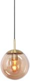 Steinhauer Bollique New Hanglamp Messing 20cm Glas en Metaal In Hoogte Verstelbaar