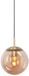 Steinhauer Bollique New Hanglamp Messing 20cm Glas en Metaal In Hoogte Verstelbaar