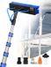 VEVOR Telescopische Wasborstel met Telescopische Steel 7,3m Uitschuifbare Telescopische Staven