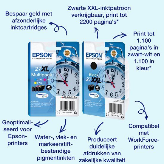 Epson 24XL Inktcartridge Geel