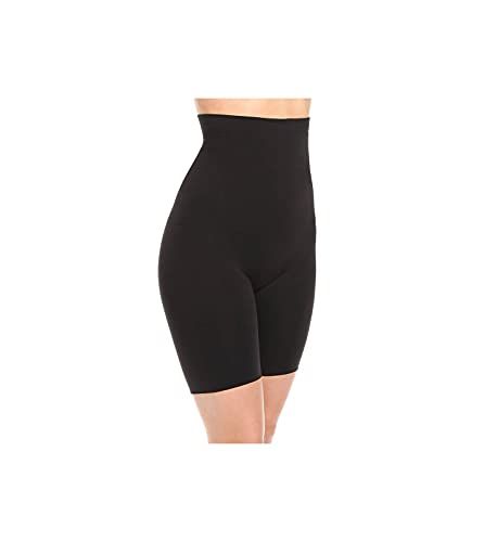 Maidenform Dames corrigerende broek SLIM WAISTERS HI WAIS THIGH SLIMMER - Zwart - XXL