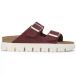 Birkenstock Sabots Arizona Platform Suede Leather