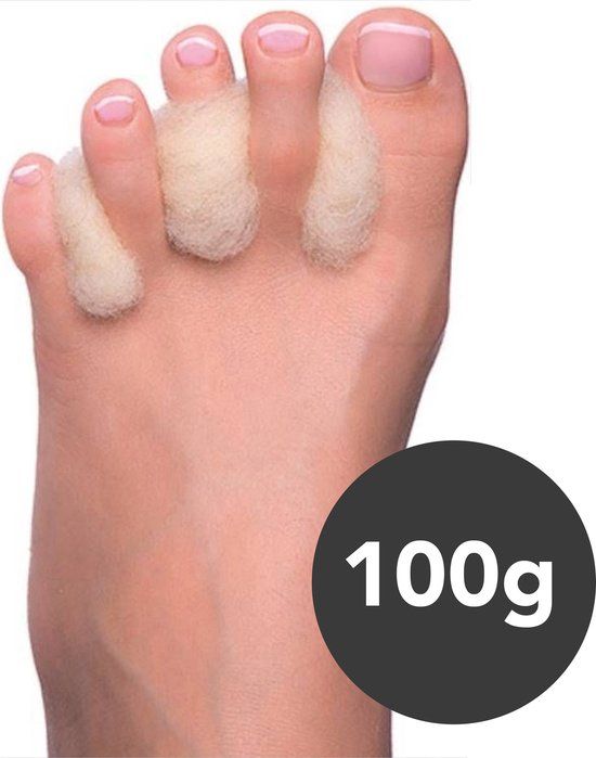 Saaf Teenspreider Wol - 100 Gram - Voetwol - 100% Merino Wol