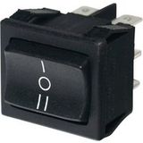 Arcolectric (Bulgin Ltd.) H8670VBAAB Wipschakelaar H8670VBAAB 250 V 10 A 1x aan/uit/aan Continu 1 stuk(s)