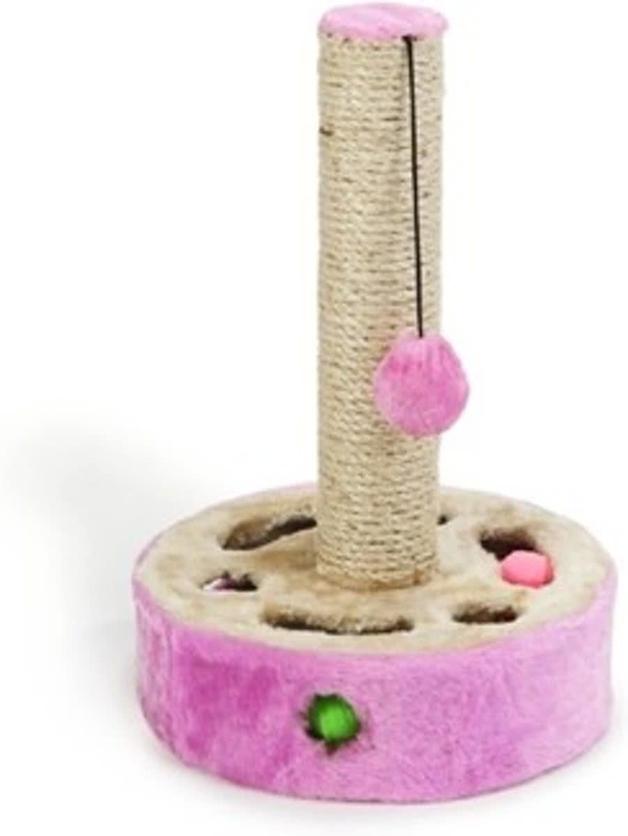 Beeztees Gotcha - Krabpaal - Hide and Seek - 27x27x40 cm