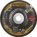 Rhodius 210657 Afbraamschijf Diameter 150 mm Boordiameter 22.23 mm RVS, Staal, Gegoten 1 stuk(s)