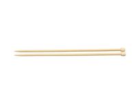 Glorex breinaalden bamboe 7,0mm 35cm natuur 7mm