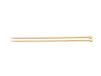 Glorex breinaalden bamboe 7,0mm 35cm natuur 7mm