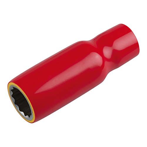 KS Tools 117.1091 3/8" dop met veiligheidsisolatie, lang, 11 mm