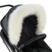 For-Your-Little-One Fur Hood Trim Pram Compatibel met Urban Detour, Wit