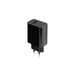 Zwarte USB-oplader 5V 2.1A