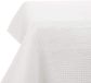 Deconovo Tafelkleed Waterafstotend Tafelkleden Lotus Effect Tafelkleed Linnenlook, 274x137 cm, Wit, 1 Stuk