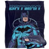 BATMAN Silky Touch Super Zachte Sprei Deken, 152 x 127 cm
