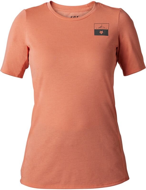 Fox Ranger Drirelease Fract SS Jersey Women - rood