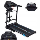 THUNDER tapis de course G8000-D - Pliable - 12,8 km/h - Surface de course 110x40 cm - Avec appareil de massage