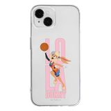 ERT GROUP mobiel telefoonhoesje voor Iphone 14 PLUS origineel en officieel erkend Looney Tunes patroon Space Jam 028 optimaal aangepast aan de vorm van de mobiele telefoon, gedeeltelijk bedrukt