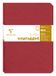 Clairefontaine 733172C Collectie Age Bag Pak met 2 Geniete Notitieboekjes Duo Rood - A5 15,8x21 cm - 96 Pagina's Gelijnd - Wit Papier 90 g - Omslag Glanskarton met Lederkorrel