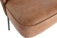 WOOOD Vogue Eetkamerstoelen - Leer - Cognac - Set van 2
