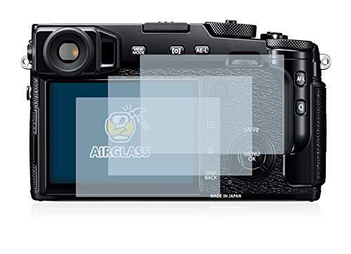 brotect Hybride Glas Screenprotector compatibel met Fujifilm X-Pro2 (3 Stuks) Schermbeschermer [9H hardheid, Beschermglas-Folie niet gehard glas]