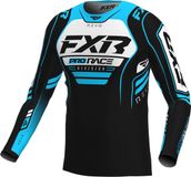 FXR Revo Alpha Motorcross trui Zwart/blauw/wit S