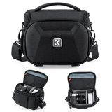 K&F CONCEPT Schoudertas voor camera, zwart.