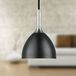 Halo Design Bellevue Suspension Ø14 Noir/Chrome