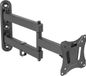 RICOO Monitor Mount Wandmontage Draaibare Schermbeugel Monitorbeugel voor 13-27 inch Platte Monitorarm Kantelbaar S7211 Computer Gebogen PC Scherm Wandmontage VESA 75 x 75 & 100 x 100